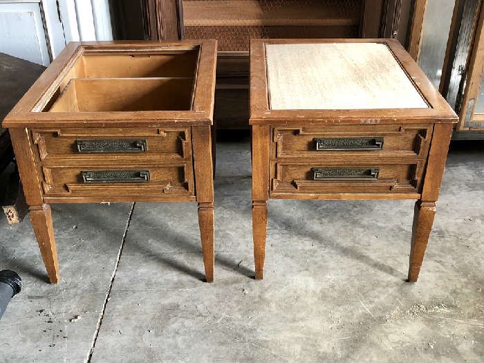 Mid-Century End Tables for Restoration or Repair