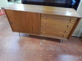 Danish Modern Teak Credenza, Denmark