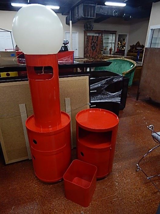 Kartell Red Storage Cabinets & More