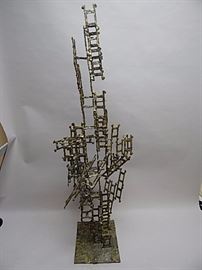 Marcello Fantoni Welded Iron Sculpture 