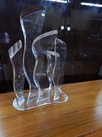 Van Teal Lucite Sculpture