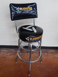Advertising Mechanic's Stool