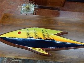 Fiberglass Wall Mount Fish