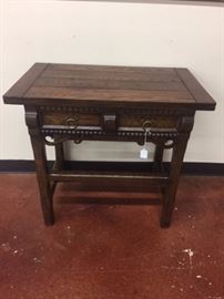 Baker Furn. Co. Oak Table w/Drawer