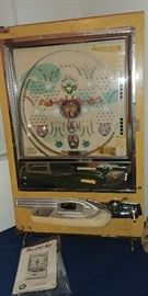 Pachinko - Nishijin - Japanese multiball gambling machine with several hundred balls 