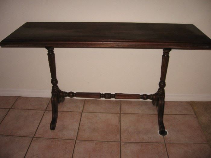 Mahogany sofa or hall table