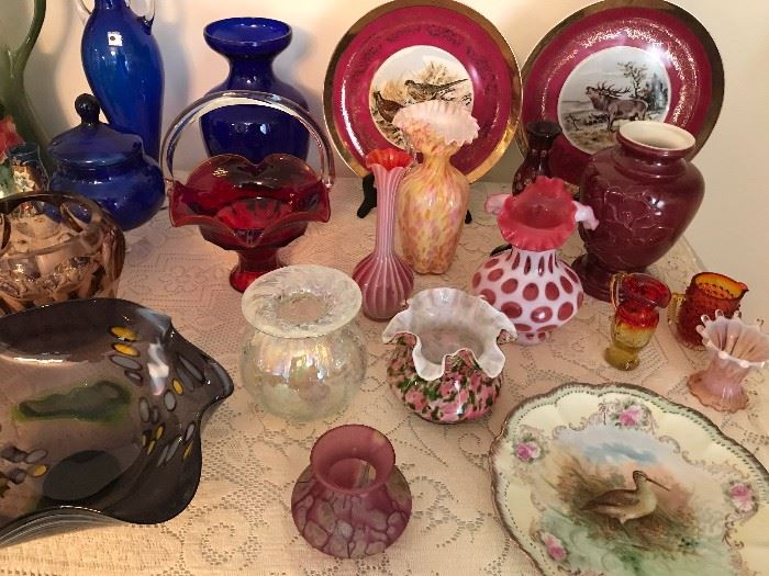 More Collectible Glass & Plates