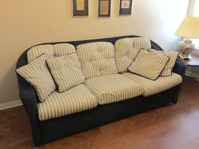 Wicker Sofa