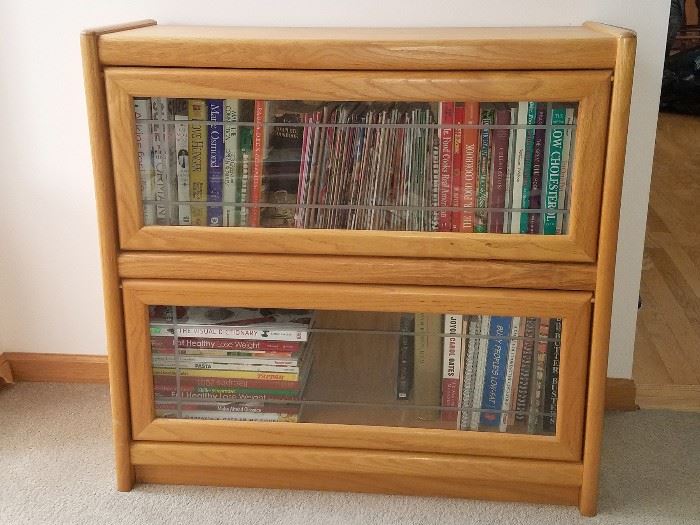 Barister bookcases are solid wood