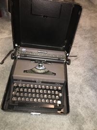 One of a few vintage typewriters... Royal