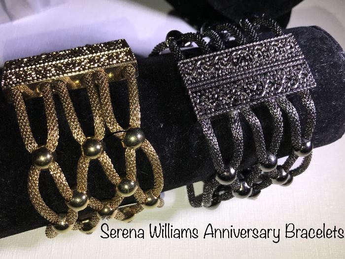 Serena Williams Anniversary Bracelets (2010)