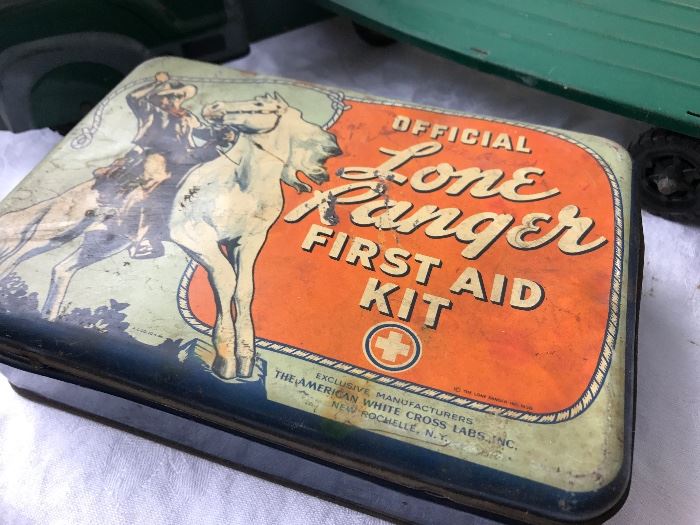 Official Lone Ranger First Aid Kit (no contents)