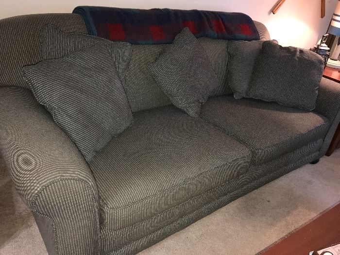 Upholstered sofa in excellent condition 