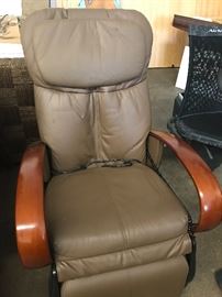 Electric leather chair 