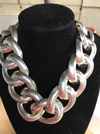 Sterling Silver (Mexico TD) Gorgeous necklace!