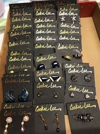 Many costume jewelry items by designer Cookie Lee