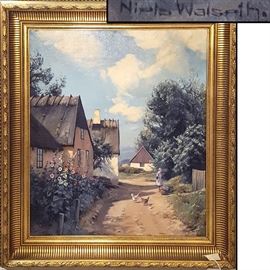 Art Walseth Niels Oil On Canvas