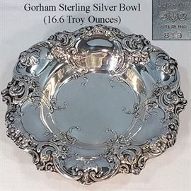 Sterling Silver Gorham Round Tray