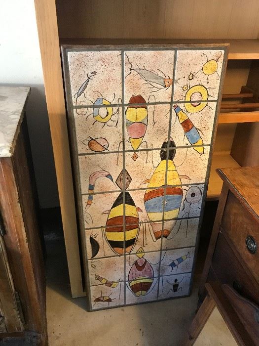 Wall Piece mid Century hand crafted 