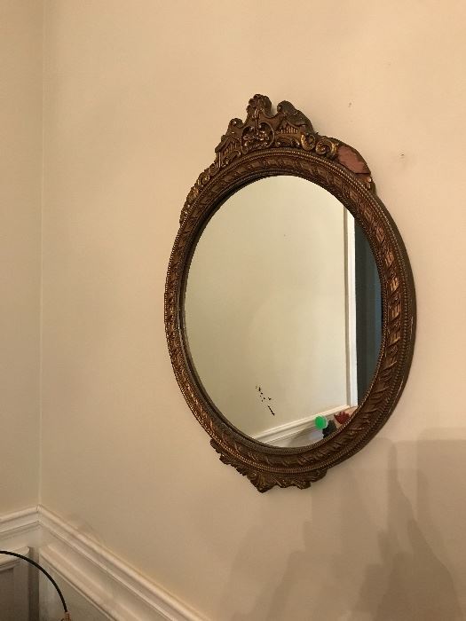 A perfect round mirror- a million places to use this gem!