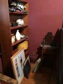 England hot water bottle, ceramic with screw off top, vintage women's hats,