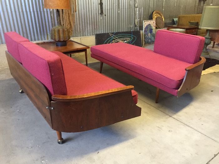 Pair of Frank and Sons sofas