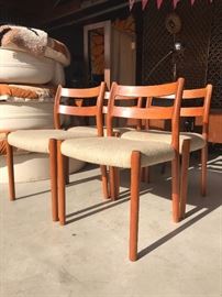 Moller dining chairs