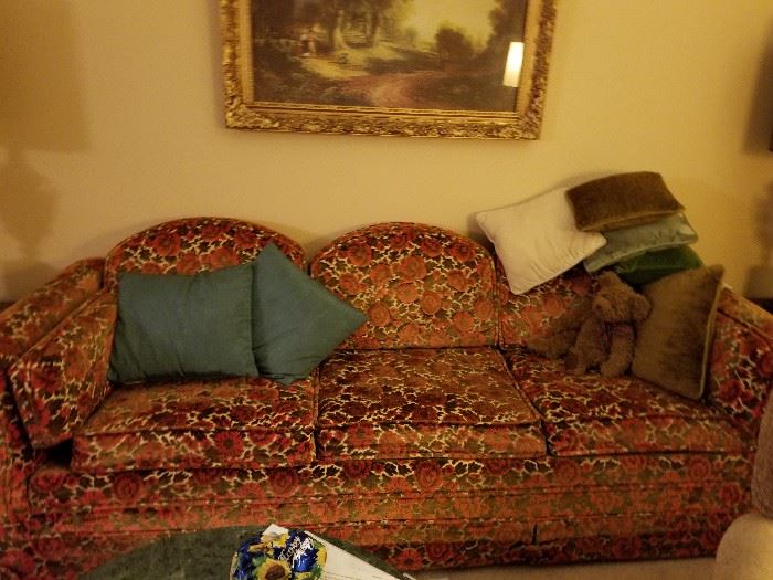 Vintage retro couch