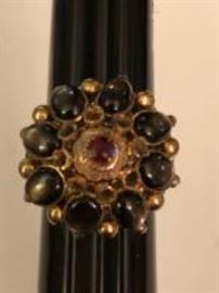 14K GOLD ESTATE RING