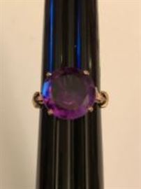 Rose Gold estate ring