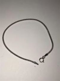 White gold bracelet
