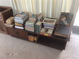 Books, MCM coffee table