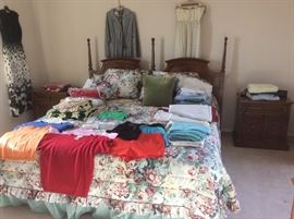 Bedroom, clothes