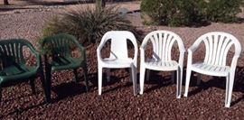 Plastic Arm Chairs