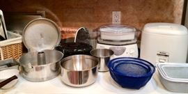 Bakeware, appliances  