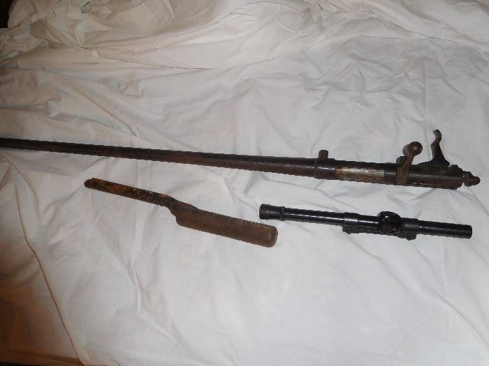 Various gun parts