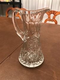CRYSTAL PITCHER 