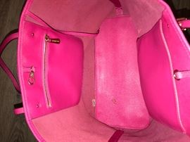 HOT PINK MICHAEL KORS TOTE
