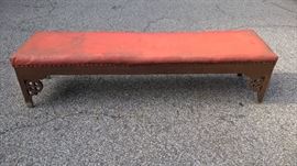 ANTIQUE WOODEN BENCH