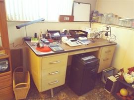 ALL STEEL DESK - Circa 1950's