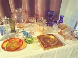 DECORATIVE GLASSWARE