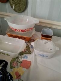 Pyrex and Corning