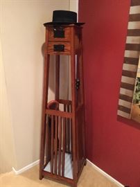 Mission style umbrella stand 