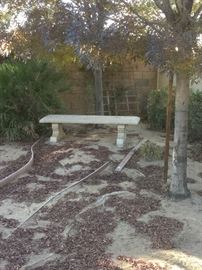 Cement bench 