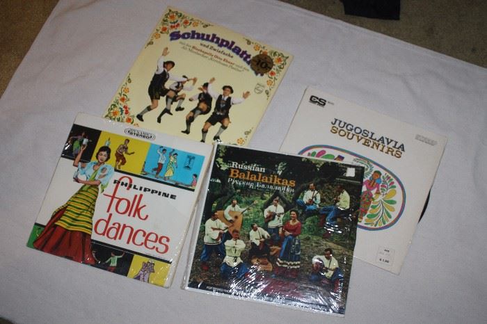 Folk Dancing Fans, expand your vinyl collection