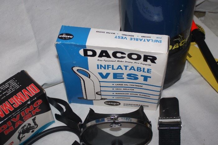 Vintage Scuba Gear, DACOR Inflatable Vest