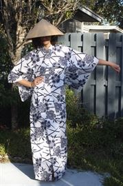 Asian robe and hat