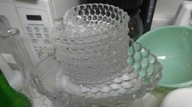 Vintage salad set very beautiful heart-shaped complete set