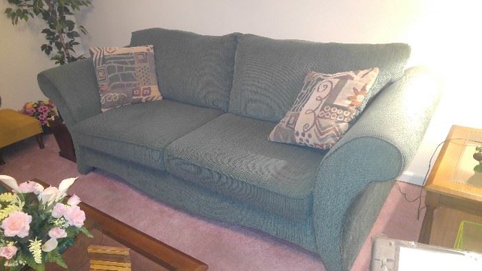 Brand new ..I mean brand new Queen sleeper sofa with Beautyrest  mattress and matching loveseat
