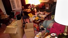 This is a great before picture but we got it all organized and just 4 days